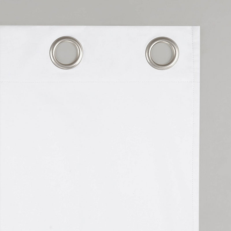 96"x40" Harper Bright Vibes Grommet Top 100% Blackout Curtain Panel White - Sun Zero