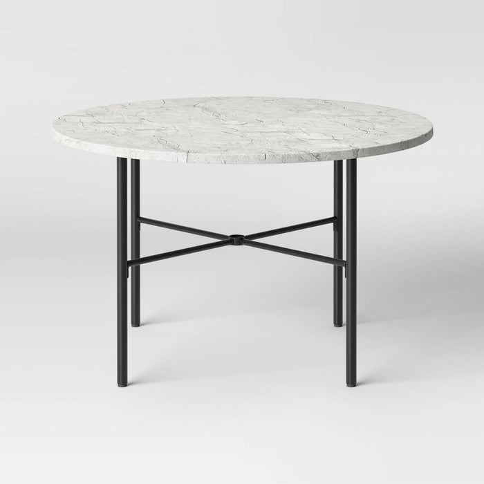 Northmont 4 Person Round Patio Dining Table, Outdoor Furniture - Threshold™ designed with Studio McGee (LOCAL PICKUP ONLY)