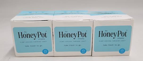 The Honey Pot Sensitive Intimate Wipes - Travel Size - 15ct