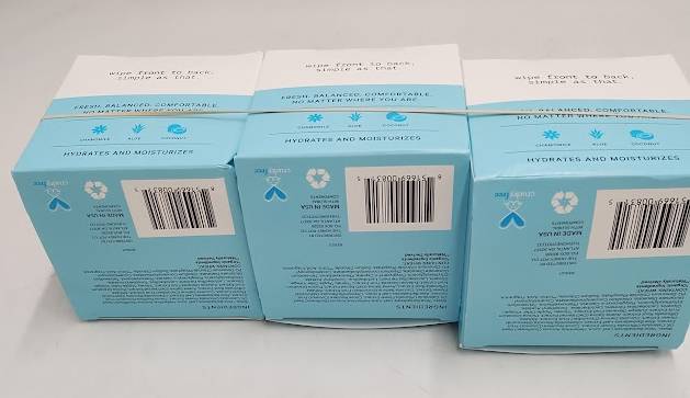 The Honey Pot Sensitive Intimate Wipes - Travel Size - 15ct