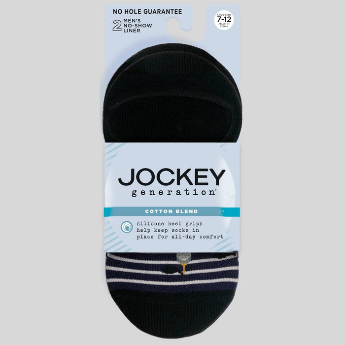 Jockey Generation™ Men's Fathers Day Navy Golf 2pk Socks - 7-12