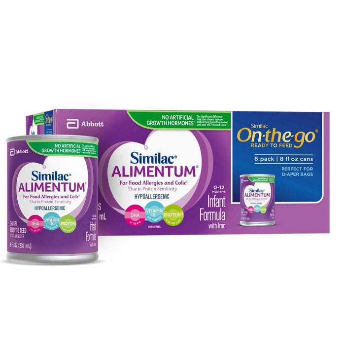 Similac Alimentum Ready to Drink Infant Formula Bottle - 8 fl oz Each/6ct-