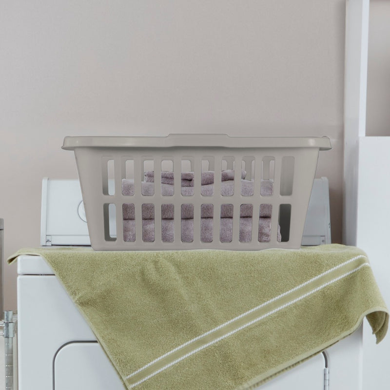 1.5bu Laundry Basket Gray - Brightroom™ (LOCAL PICKUP ONLY)