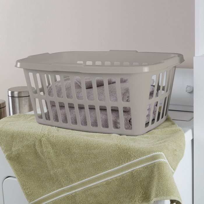 1.5bu Laundry Basket Gray - Brightroom™