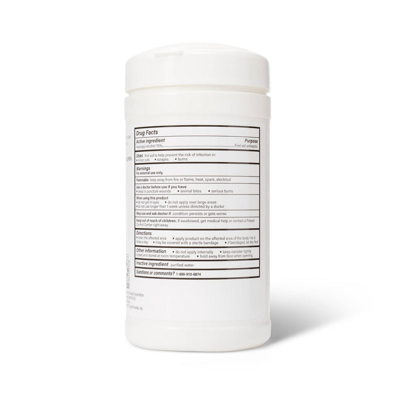 Isopropyl 70% Alcohol Wipes - 40ct - up & up™