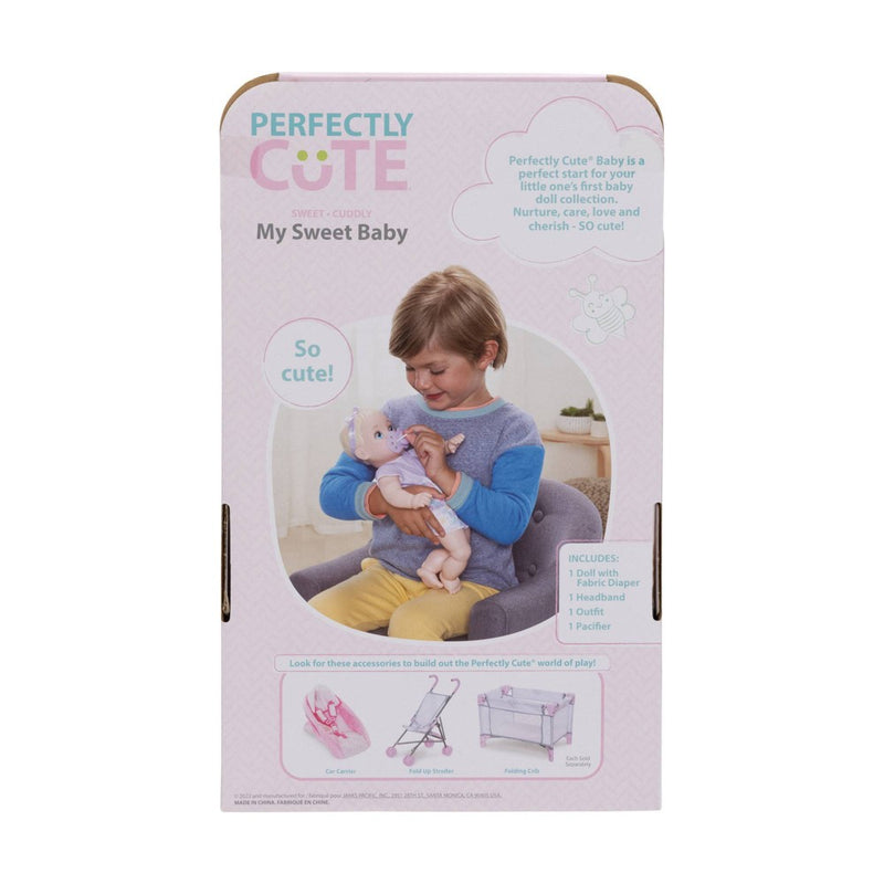 Perfectly Cute Basic Girl 14" Baby Doll - Blonde Hair Blue Eyes