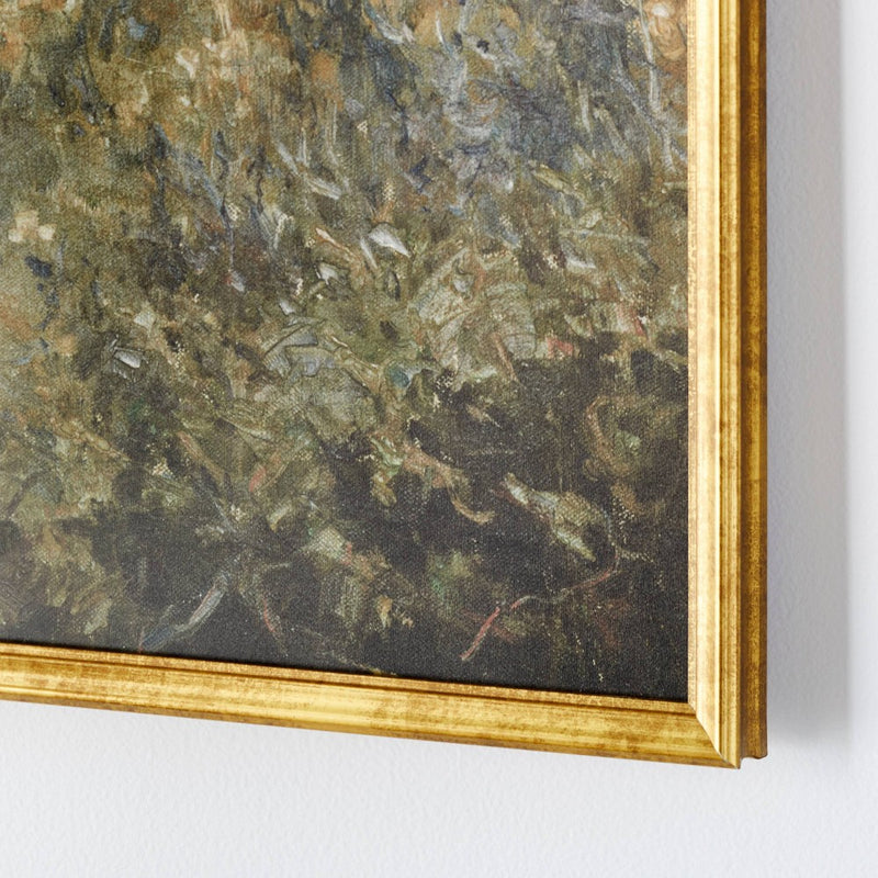24" x 18" Landscape Study Framed Wall Canvas Antique Gold - Threshold™ designed with Studio McGee (LOCAL PICKUP ONLY)