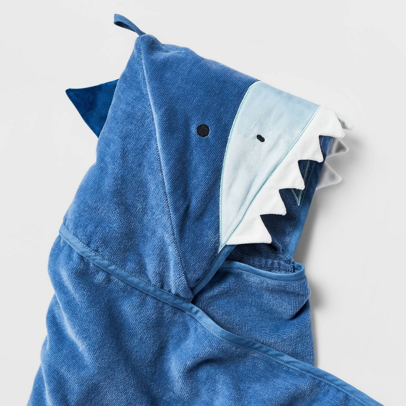 25"x50" Shark Hooded Towel - Pillowfort™