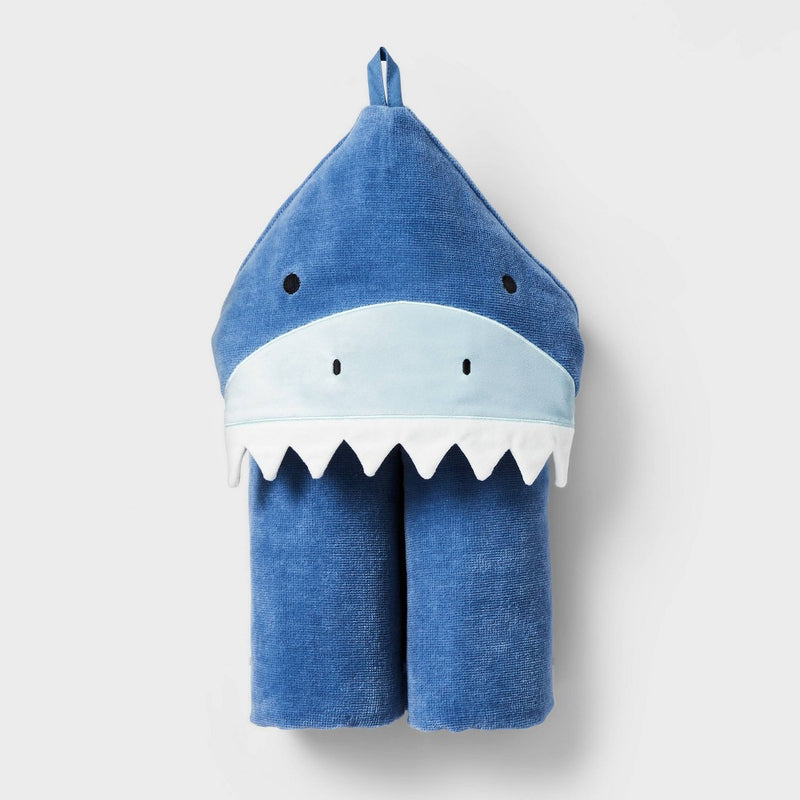 25"x50" Shark Hooded Towel - Pillowfort™