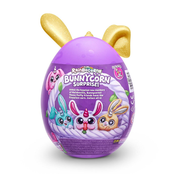 Rainbocorns Bunnycorn Surprise Series 1 Collectible Plush Stuffed Animal by ZURU