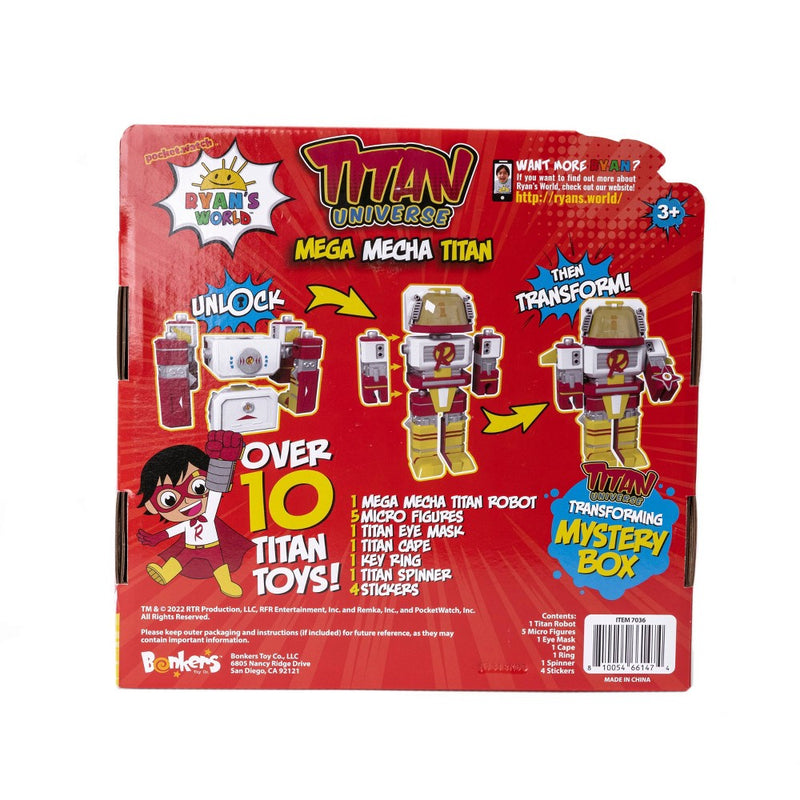 Ryan's World Mega Mecha Titan Robot