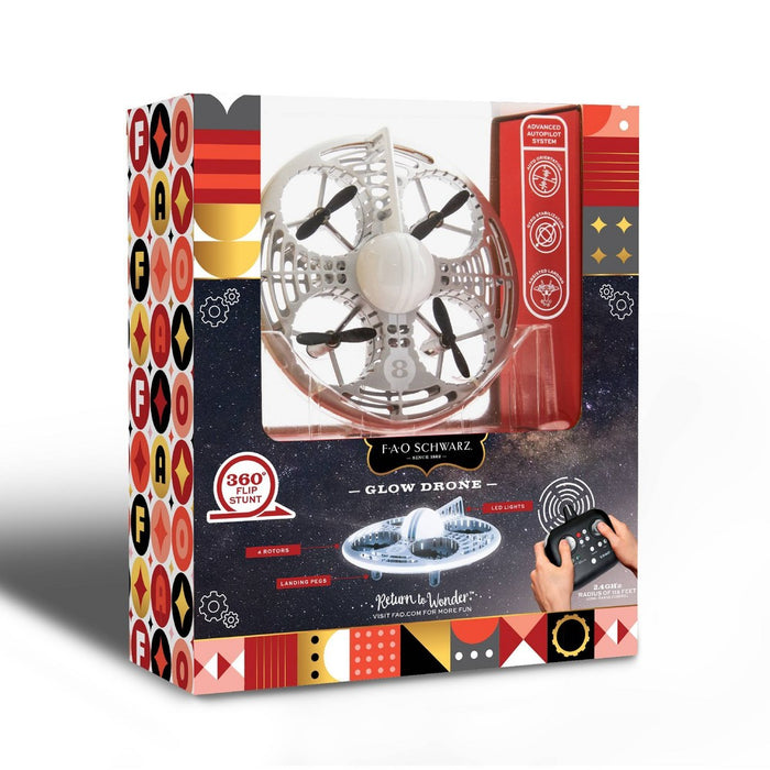 FAO Schwarz Glow Drone LED Stunt UFO1