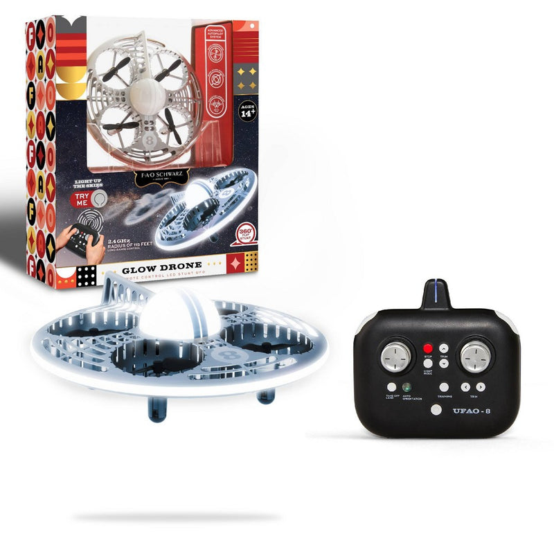 FAO Schwarz Glow Drone LED Stunt UFO1