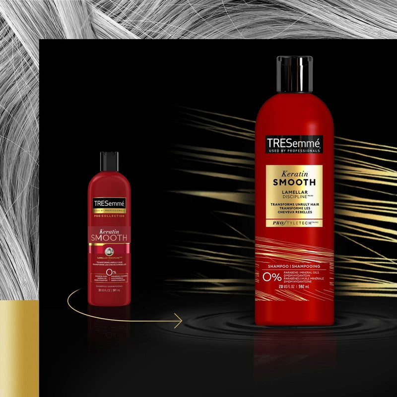 Tresemme Keratin Smooth Shampoo for Dry or Frizzy Hair - 20 fl oz
