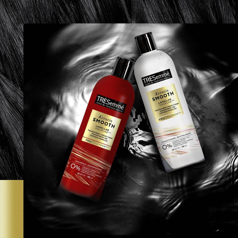 Tresemme Keratin Smooth Shampoo for Dry or Frizzy Hair - 20 fl oz