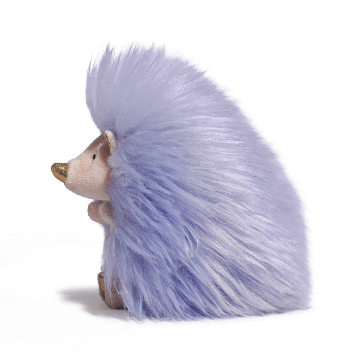 FAO Schwarz 6" Sparklers Lavender Gold Hedgehog Toy Plush