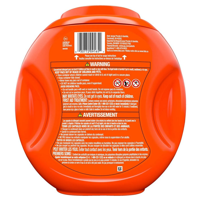 Tide Pods Liquid Laundry Detergent Soap Pacs, HE Compatible, Powerful 3-in-1 Clean in one Step - Original Scent