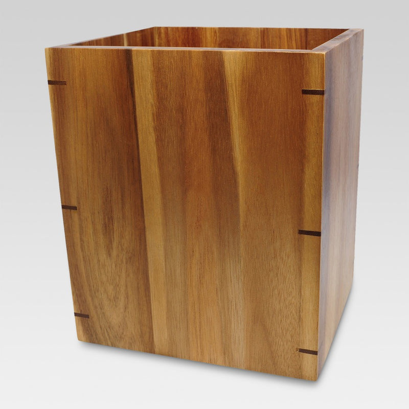 Wastebasket Medium Acacia Natural - Threshold