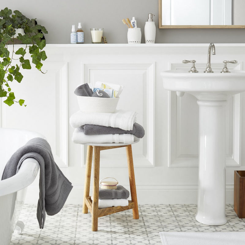 Wastebasket Medium Acacia Natural - Threshold