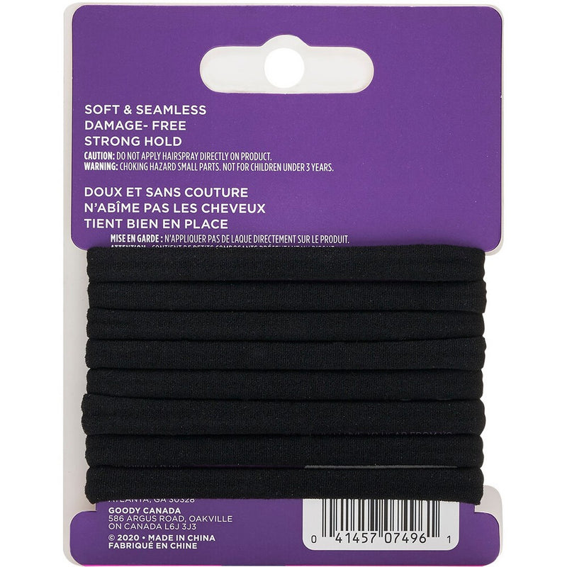 Goody Stretch Medium to Thick Seamless Hair Bands - 8ct
