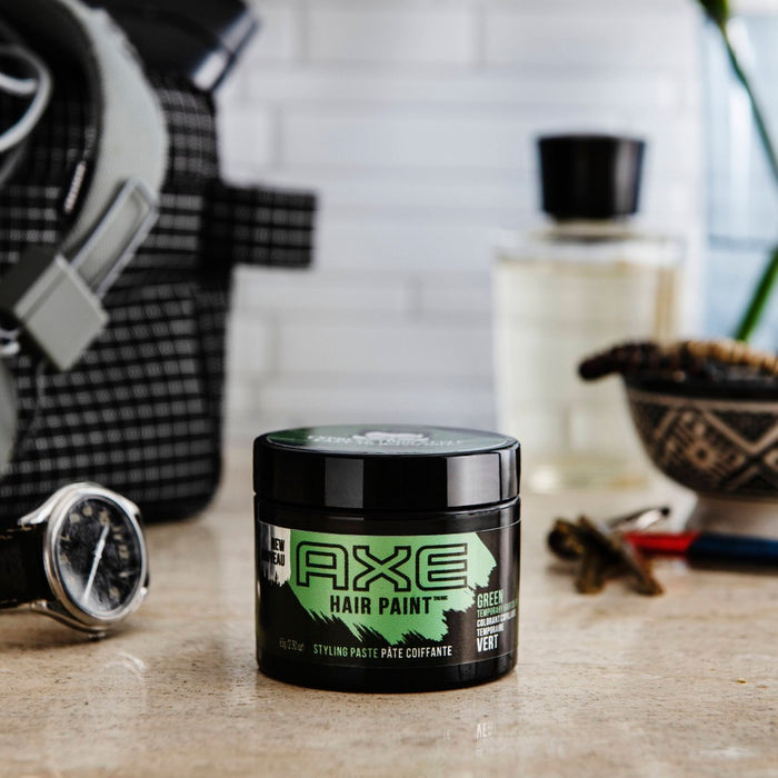 AXE Hair Paint Temporary Green Color Styling Paste - 2.3oz