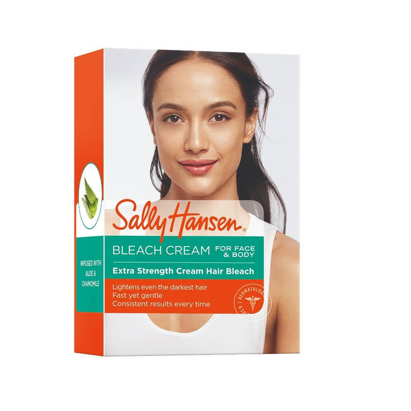 Sally Hansen Extra Strength Crème Hair Bleach - Face & Body - 1.5oz