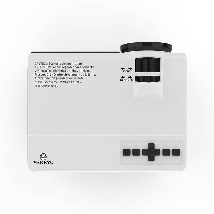 VANKYO Leisure 3W Mini Projector - White