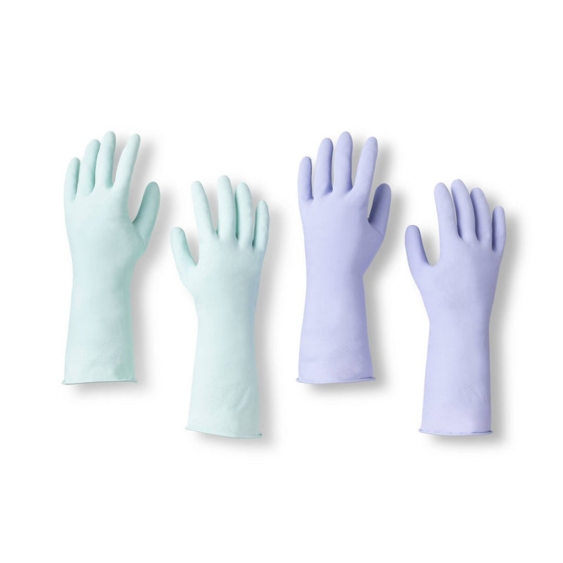 Reusable Double Pack Latex Gloves - S - Smartly™