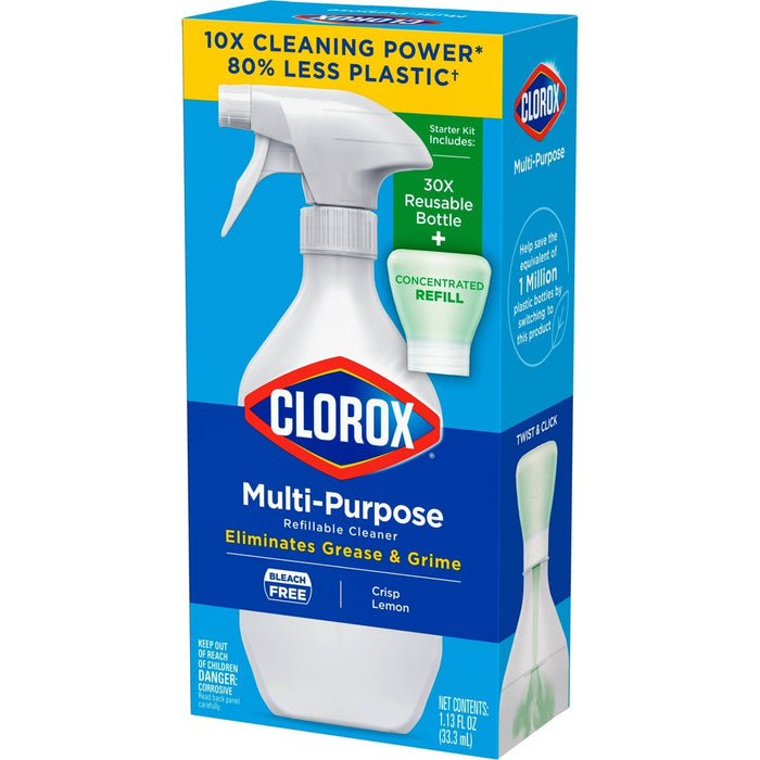 Clorox Refillable Concentrate Spray - Multi-Purpose Cleaner Starter Kit - 1.13 fl oz3333