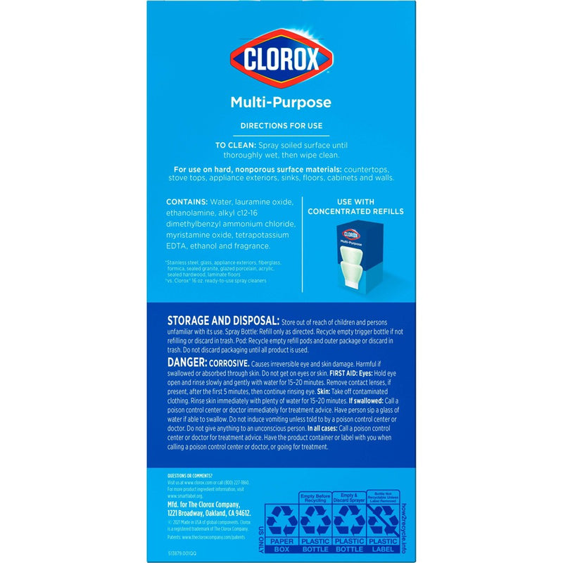 Clorox Refillable Concentrate Spray - Multi-Purpose Cleaner Starter Kit - 1.13 fl oz3333