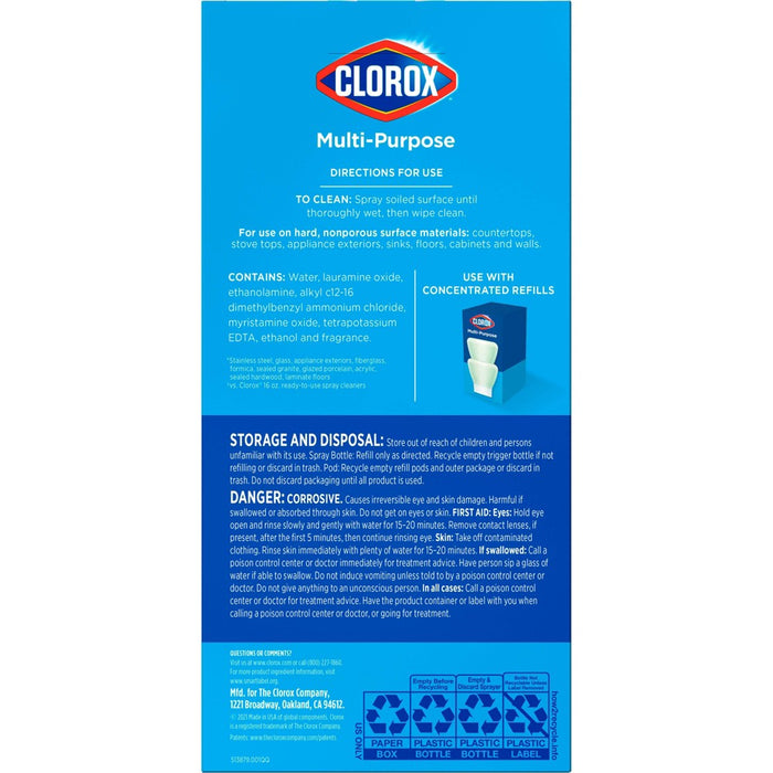 Clorox Refillable Concentrate Spray - Multi-Purpose Cleaner Starter Kit - 1.13 fl oz3333
