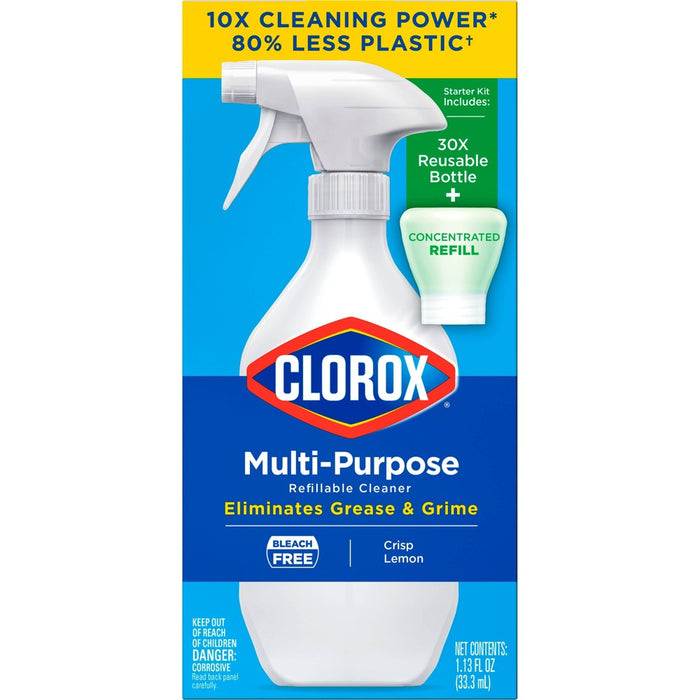 Clorox Refillable Concentrate Spray - Multi-Purpose Cleaner Starter Kit - 1.13 fl oz3333