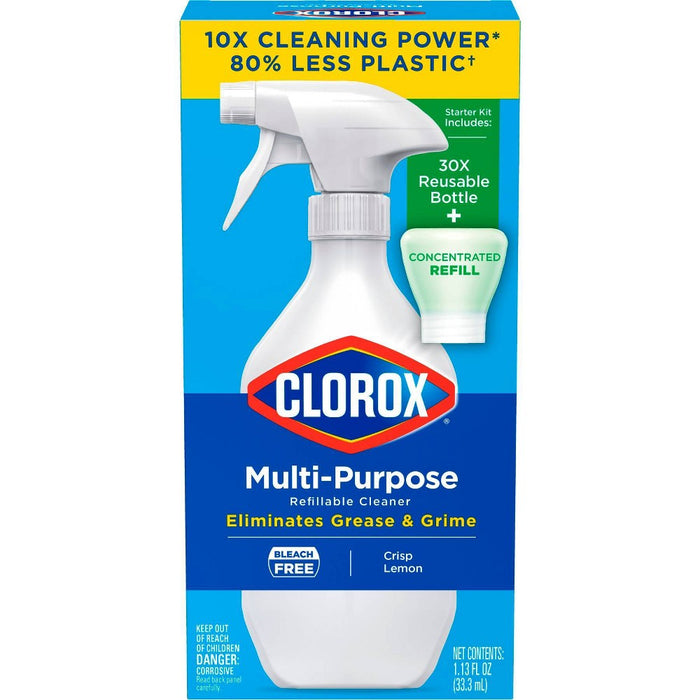 Clorox Refillable Concentrate Spray - Multi-Purpose Cleaner Starter Kit - 1.13 fl oz3333