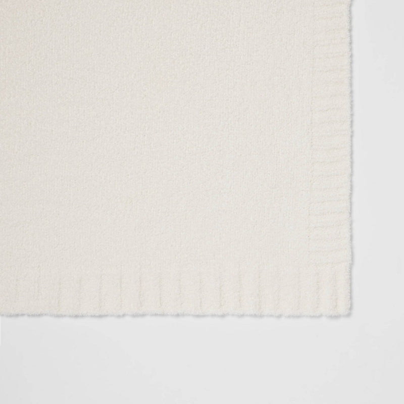 Cozy Knit Throw Blanket Cream - Threshold™