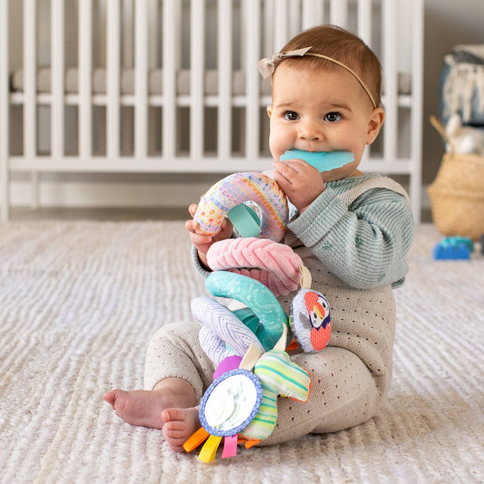 Infantino Go Gaga! Spiral Activity Toy - Pink