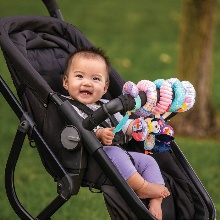 Infantino Go Gaga! Spiral Activity Toy - Pink