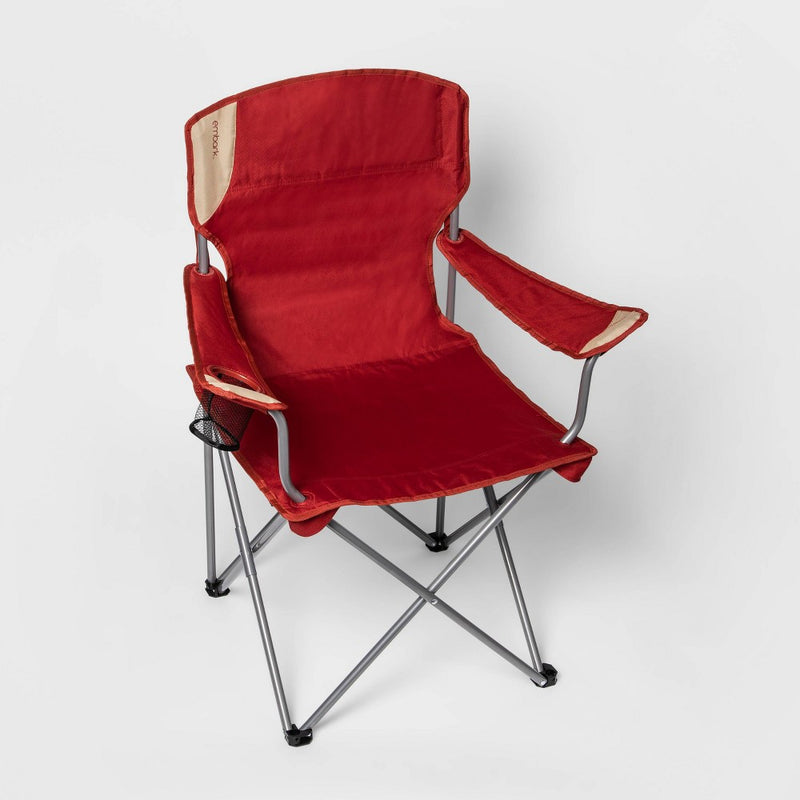 Outdoor Portable Quad Chair Red - Embark™ (LOCAL PICKUP ONLY)