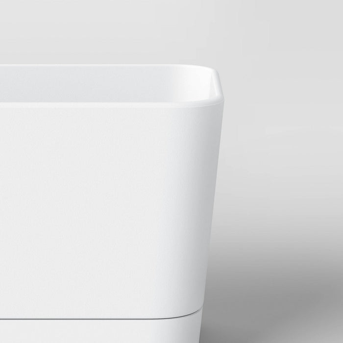 16"x5" Indoor/Outdoor Rectangular Self-Watering Window Box White - Room Essentials™