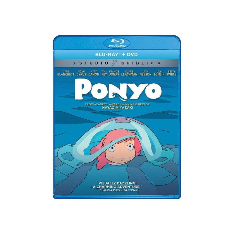 Ponyo (Blu-ray + DVD) *BRAND NEW & SEALED* *ADD 3 TO YOUR CART & 1 IS FREE!*