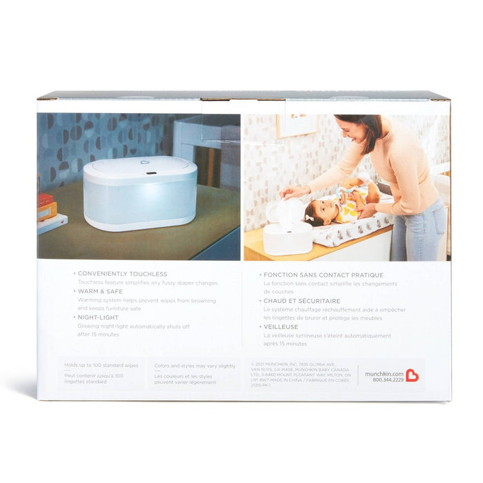 Munchkin Touch Free Baby Wipe Warmer with Nightlight