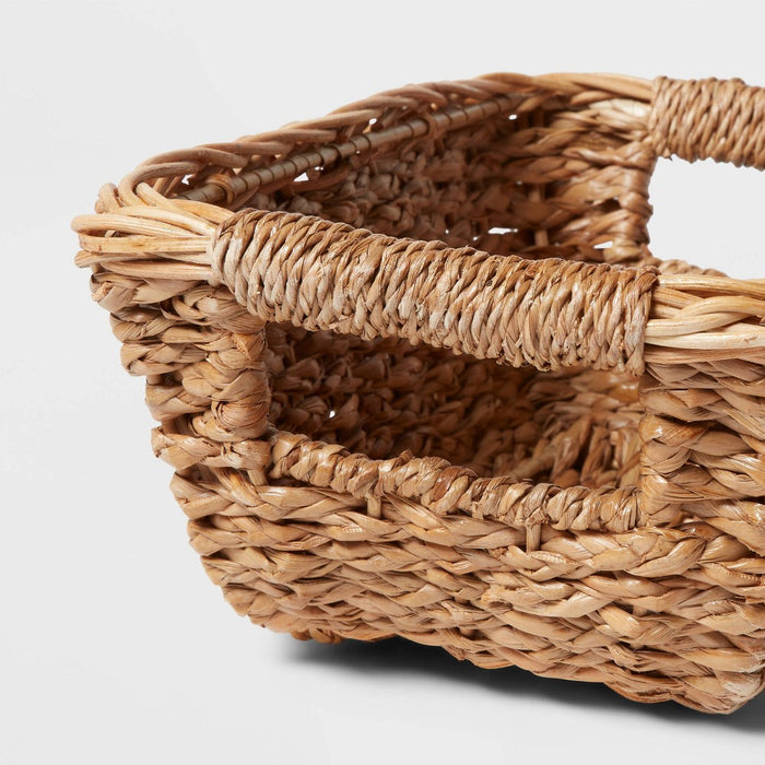 Braided Seagrass Tapered Bin - Brightroom™