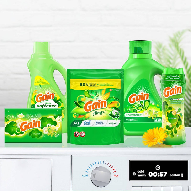 Gain flings! Laundry Detergent Pacs - Original - 11oz/16ct