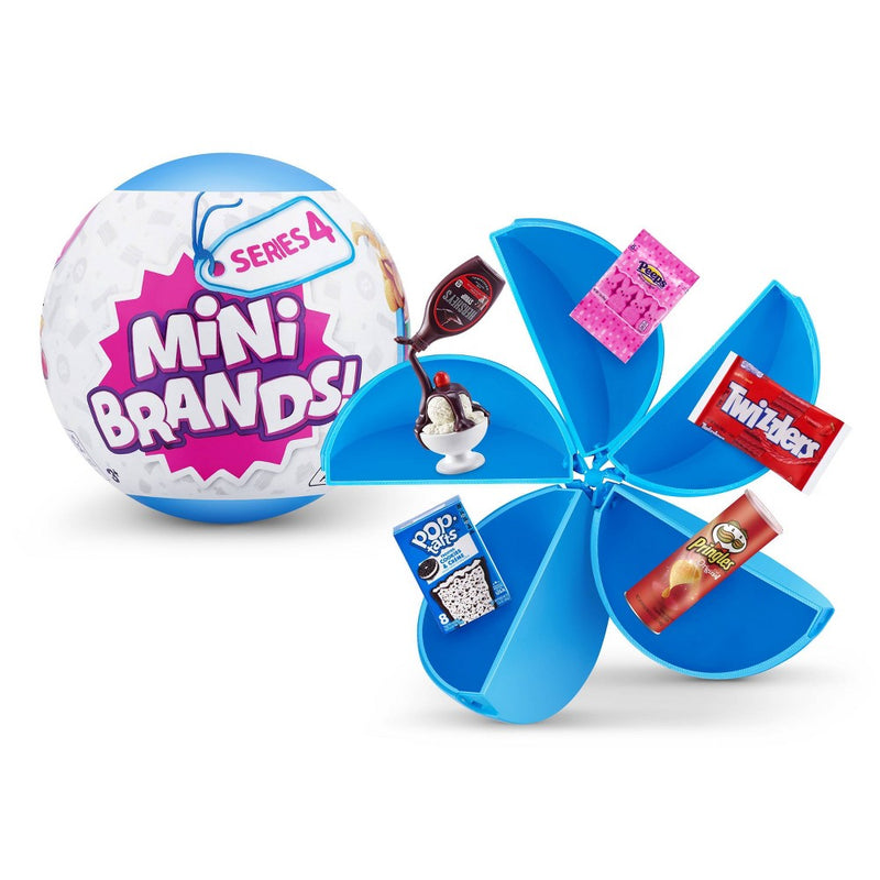 5 Surprise Mini Brands Series 4 Mystery Collectible Capsule