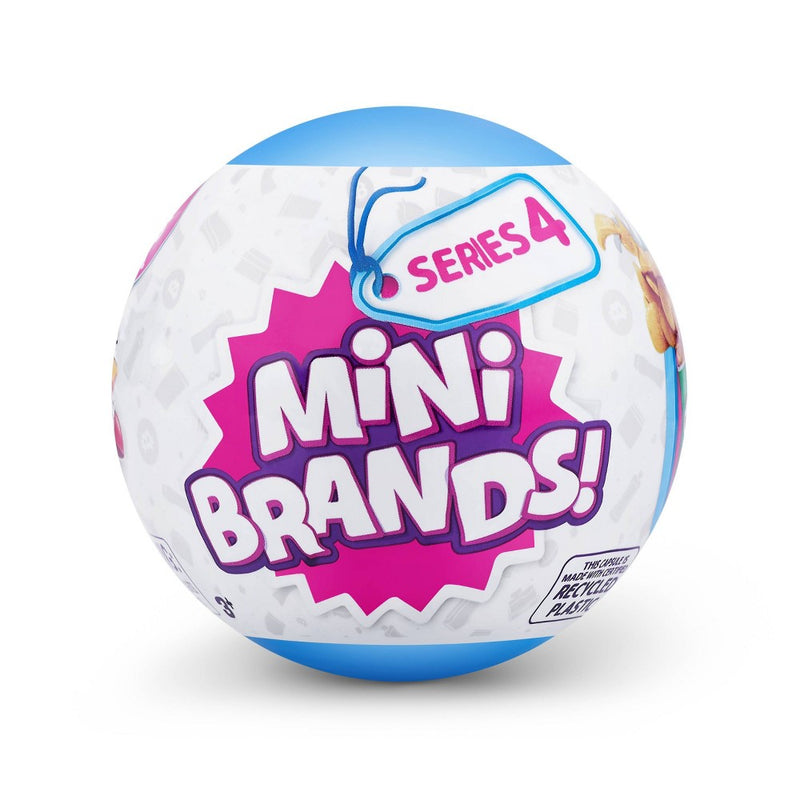 5 Surprise Mini Brands Series 4 Mystery Collectible Capsule