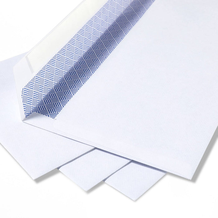 45ct 4" x 9.5" Press and Seal Security Envelopes White - up & up™