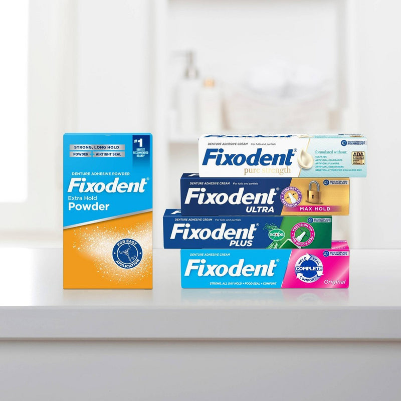 Fixodent Original Secure Denture Adhesive - 2.4oz