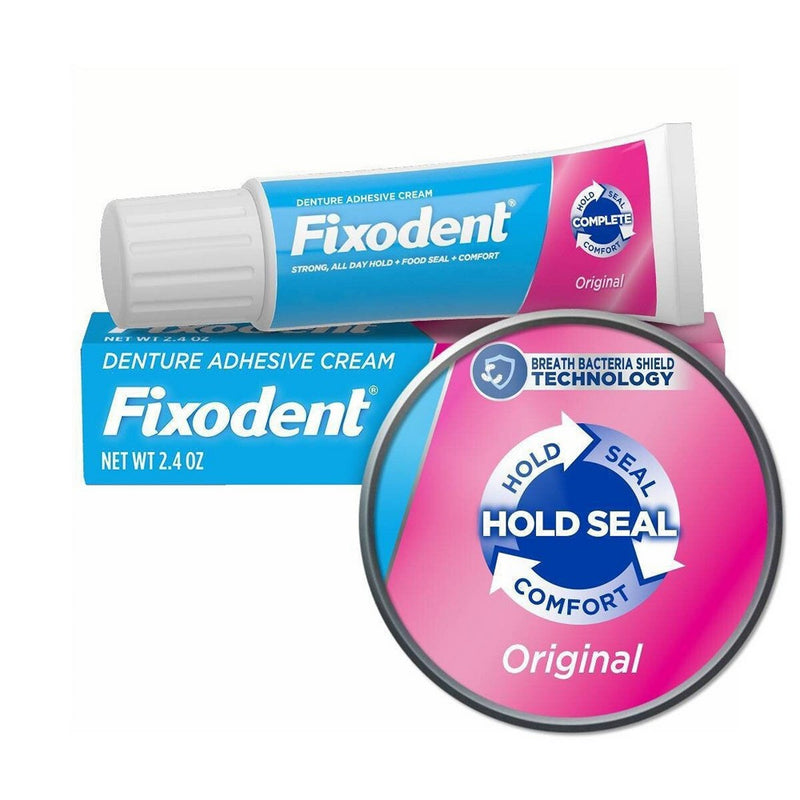 Fixodent Original Secure Denture Adhesive - 2.4oz
