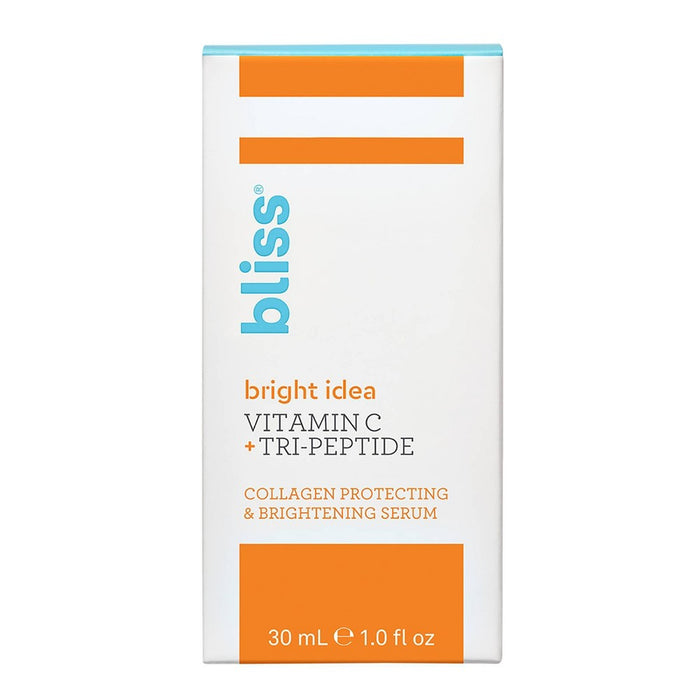 bliss Bright Idea Vitamin C + Tri-Peptide Collagen Protecting & Brightening Serum - 1 fl oz