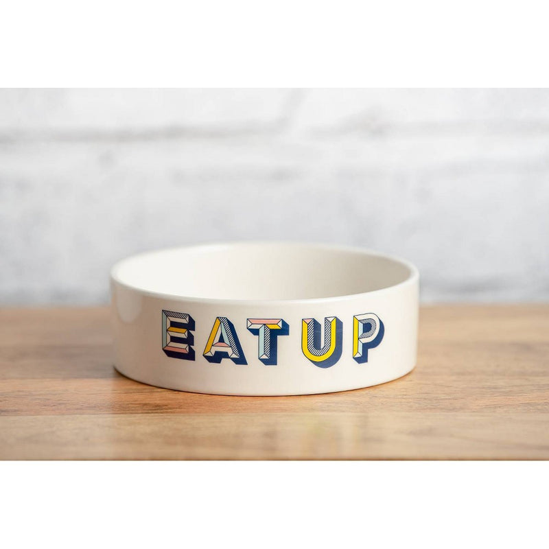 Park Life Designs Retro Dog Bowl 8 Cup - L - 8.5"