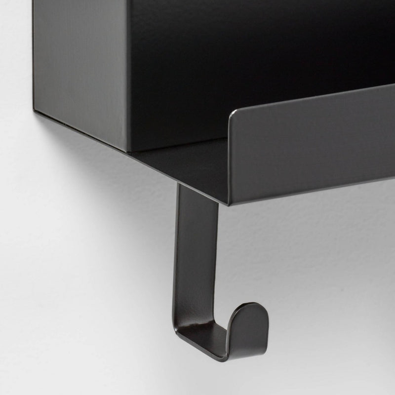 Metal Entryway Organizer Matte Black - Brightroom™